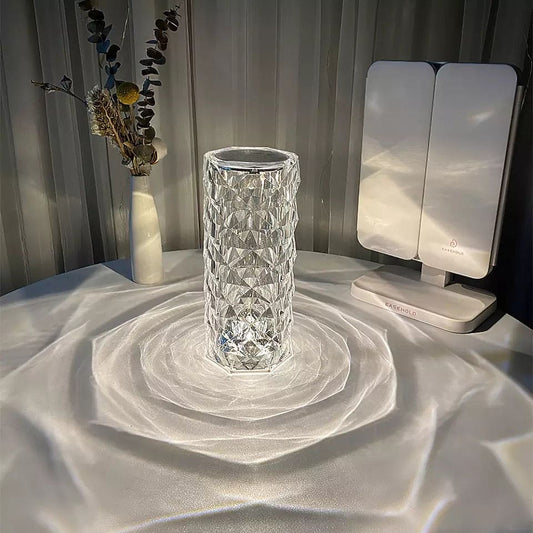 16 Colors Rechargeable Acrylic Bedside Lamp