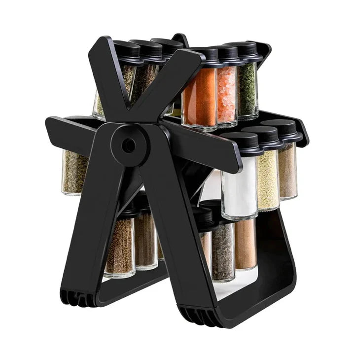 18 Jar 360 Rotating Spice Organizer
