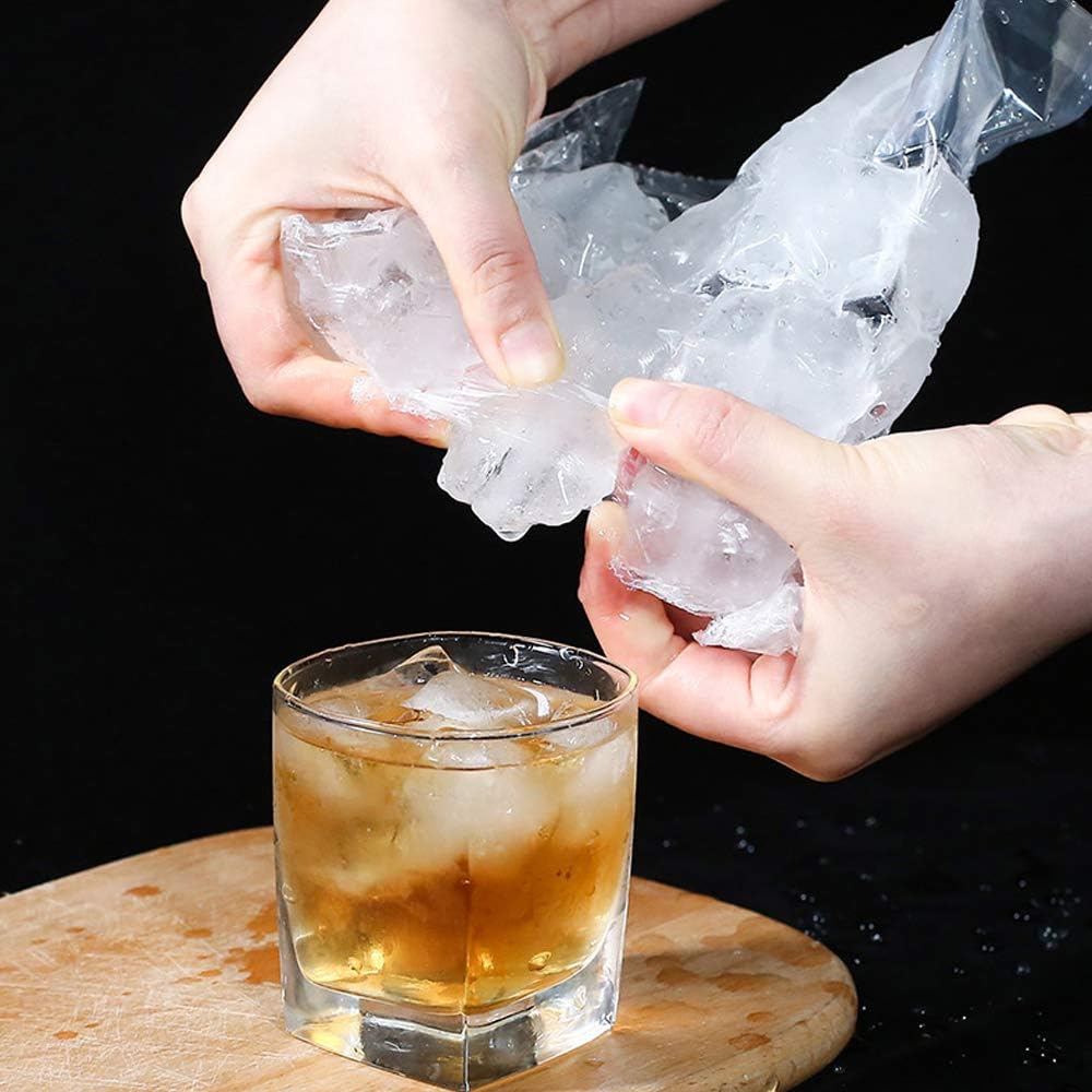 2 PCS Disposable Ice Cube Bags