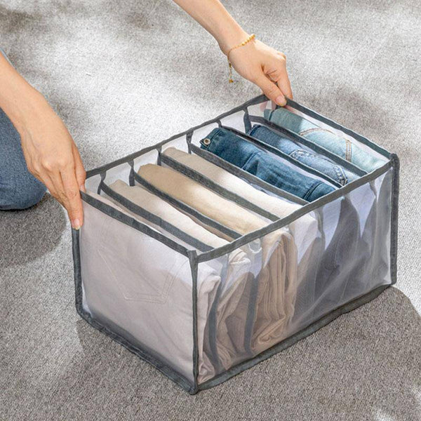 7 Grids Clothes & Jeans Organizers
