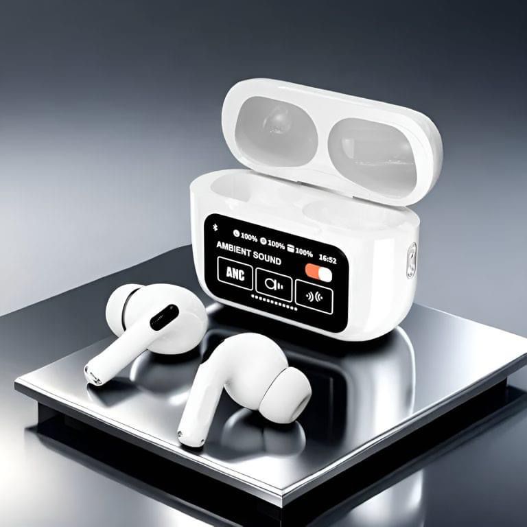 A9 Pro AirPods – LED Screen Edition