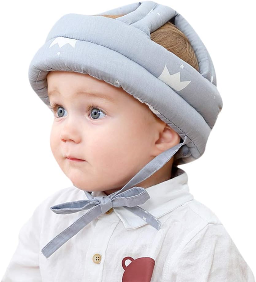 Adjustable Helmet - Toddler Head Protector - Safety Helmet Infant Walker Bumper Hat - Kids Headguard Bumper Cap