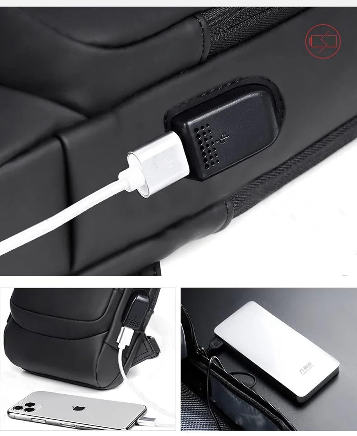 Anti Theft Sling Bag for Men & Women
