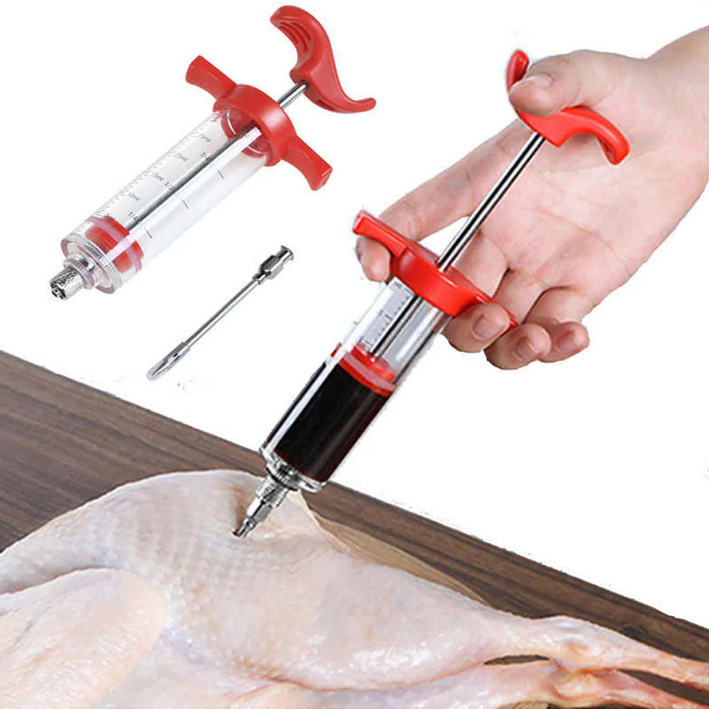 BBQ Plastic Marinade/Masala Injector Syringe