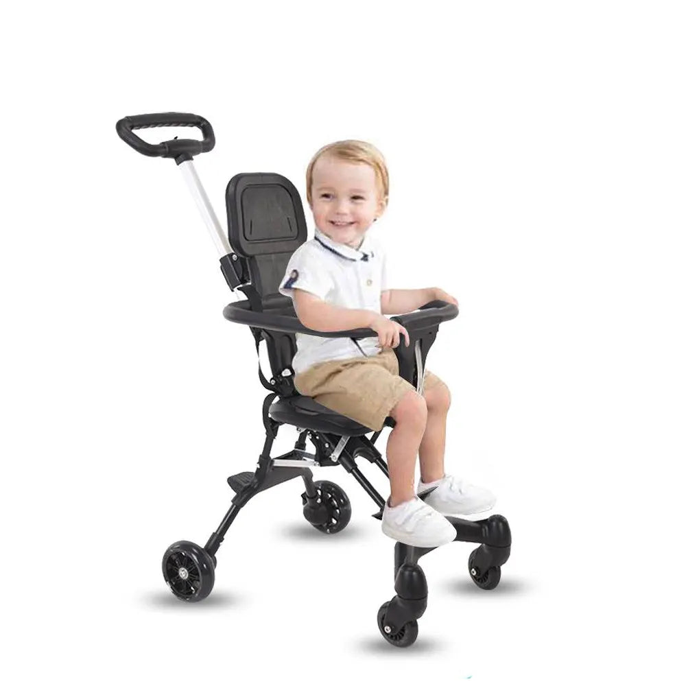 Baby Stroller - Foldable Four-wheeled Child Stroller