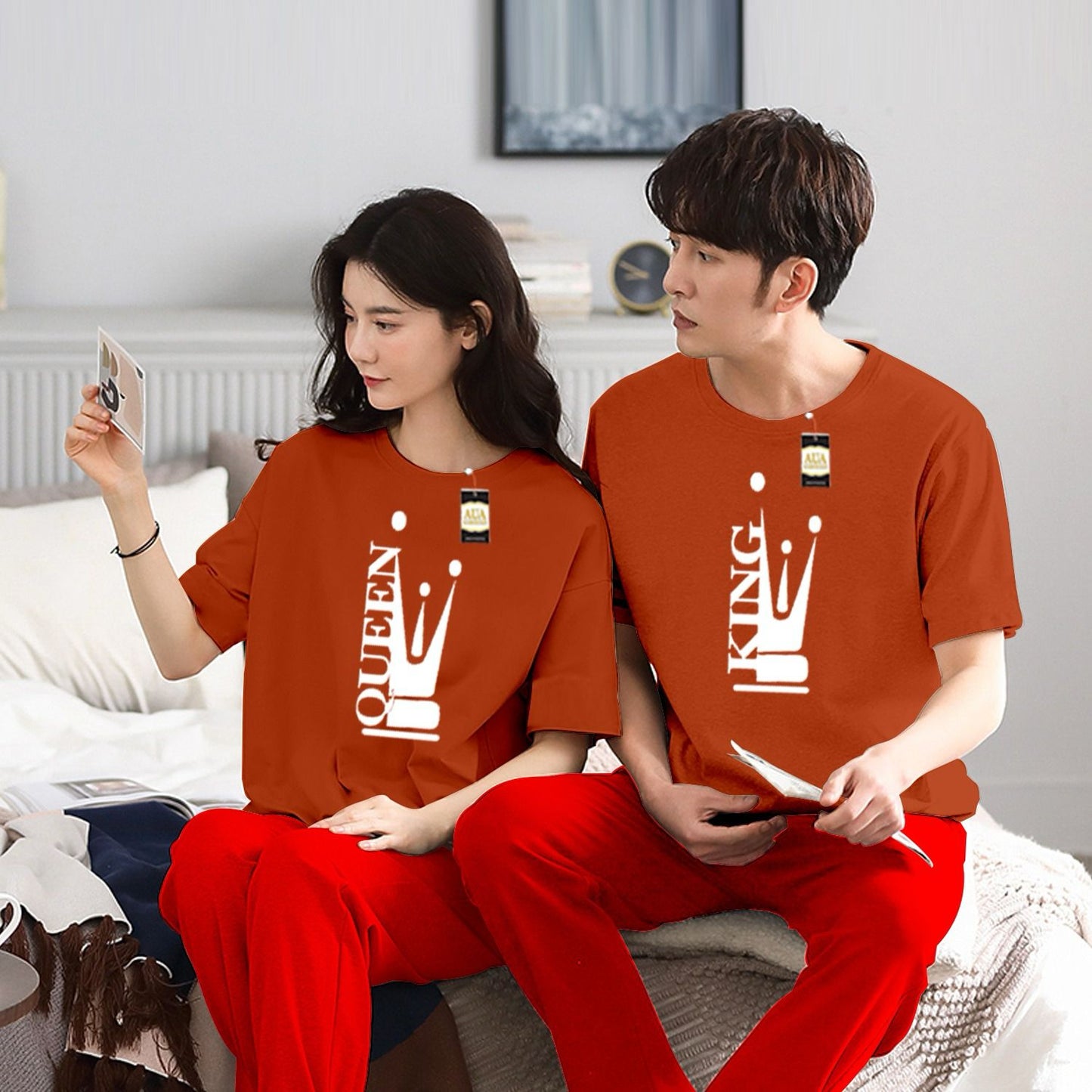COUPLE NIGHT SUIT'S PACK OF 2