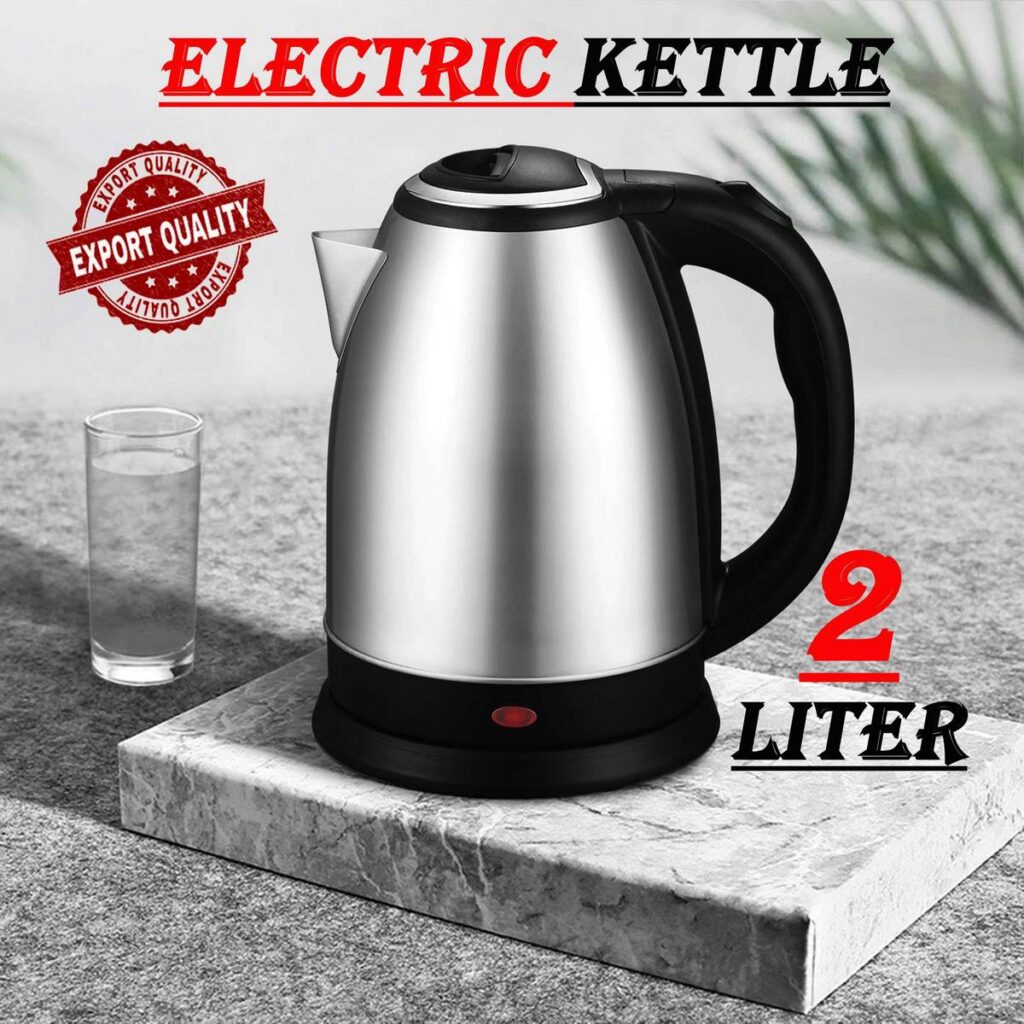 Electric kettle - High Quality - Stainless Steel Body - Water & Milk Boiler - Kettle For Boiling