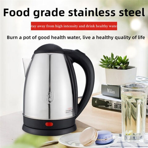 Electric Kettle - High Quality - Stainless Steel Body - Water & Milk Boiler - Kettle For Boiling