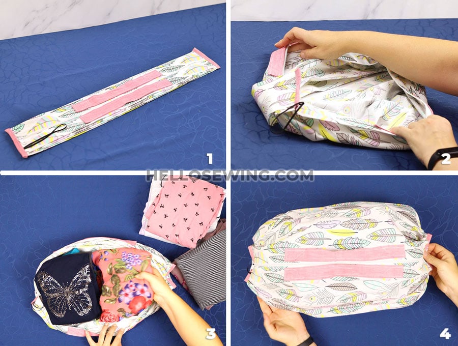 Foldable Travel Zipper Bag