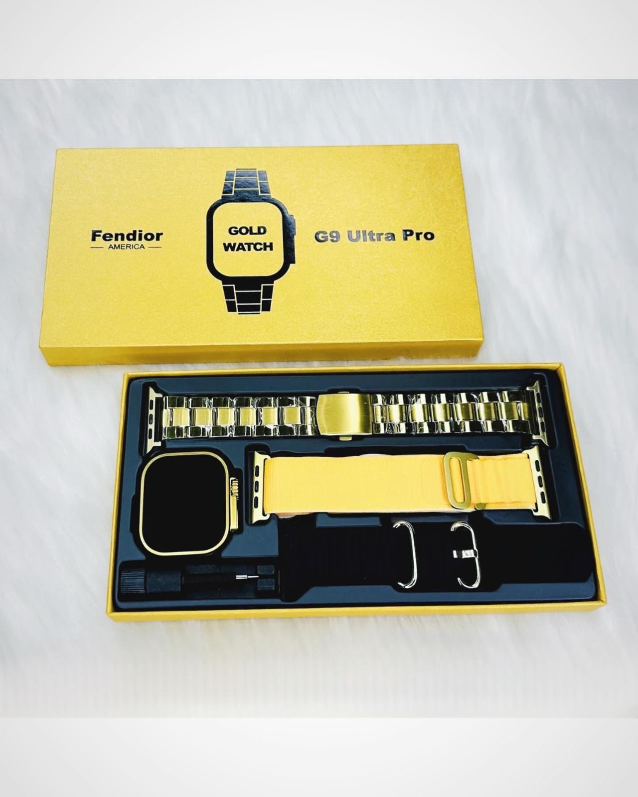 G9 Ultra Pro Smartwatch - Special Gold Edition