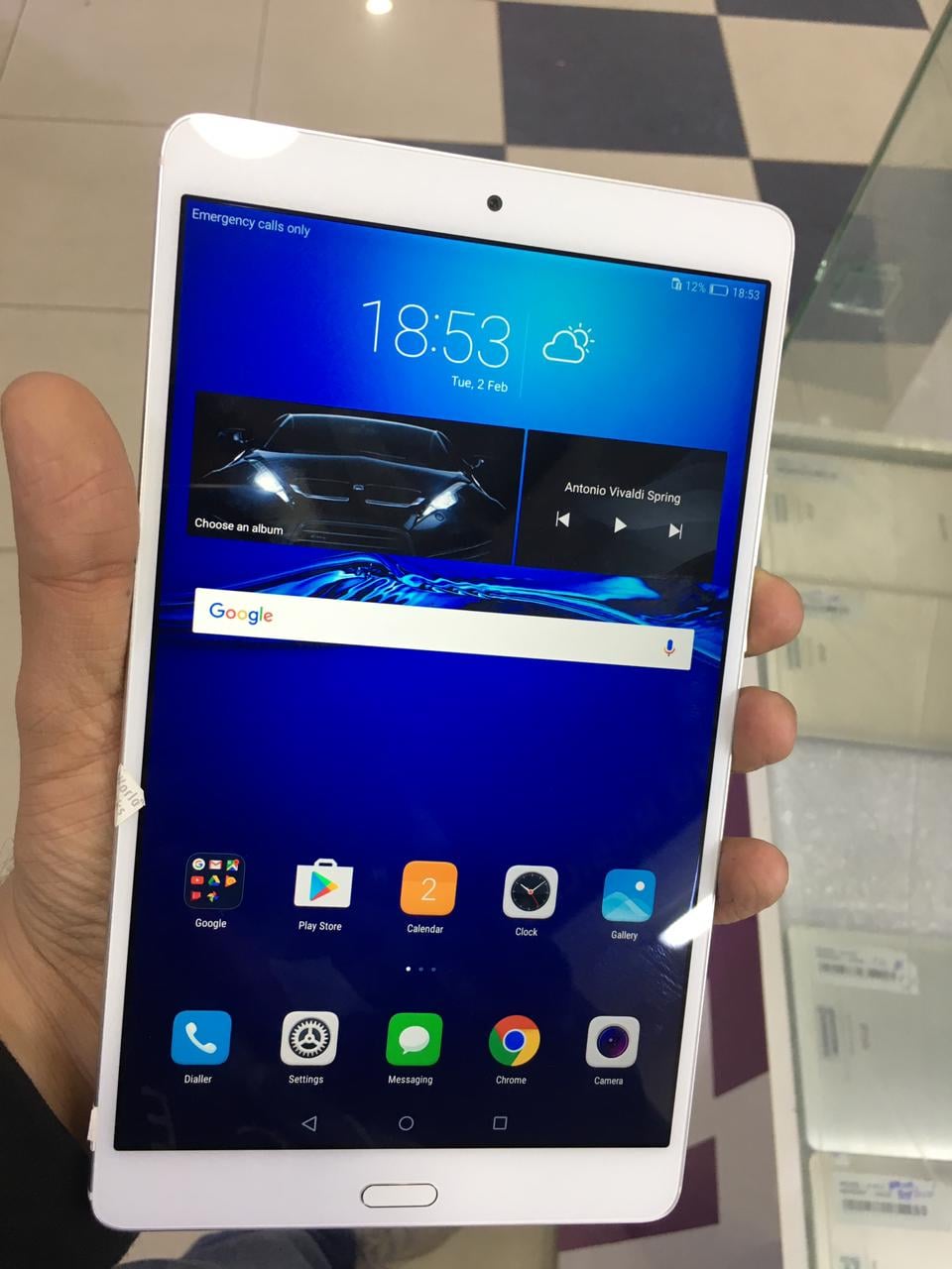 Huawei D Tab Docomo D-01J - 3GB–16GB - Data and Calling Tablet - PTA Approved - 7 Days Checking Warranty - Free Charger & Box