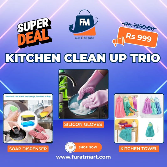 Kitchen Clean-Up Trio