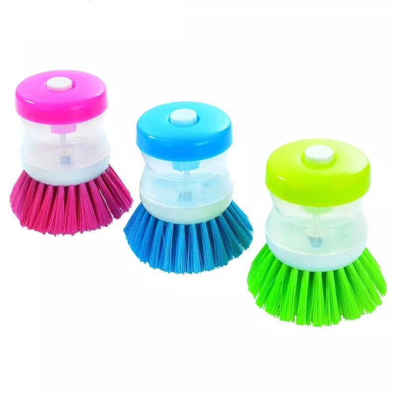 Liquid Soap Dishwasher Brush