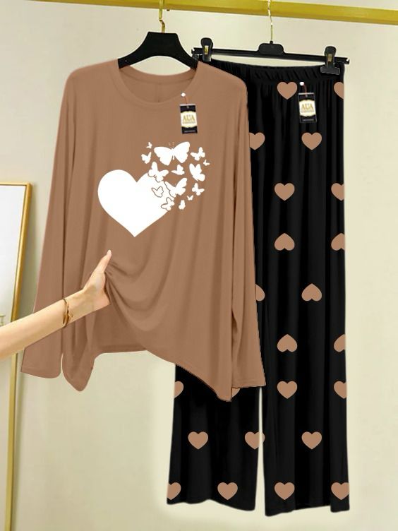 Lounge Wear New Category With Printed Trouser