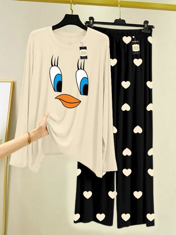 Lounge Wear New Category With Printed Trouser