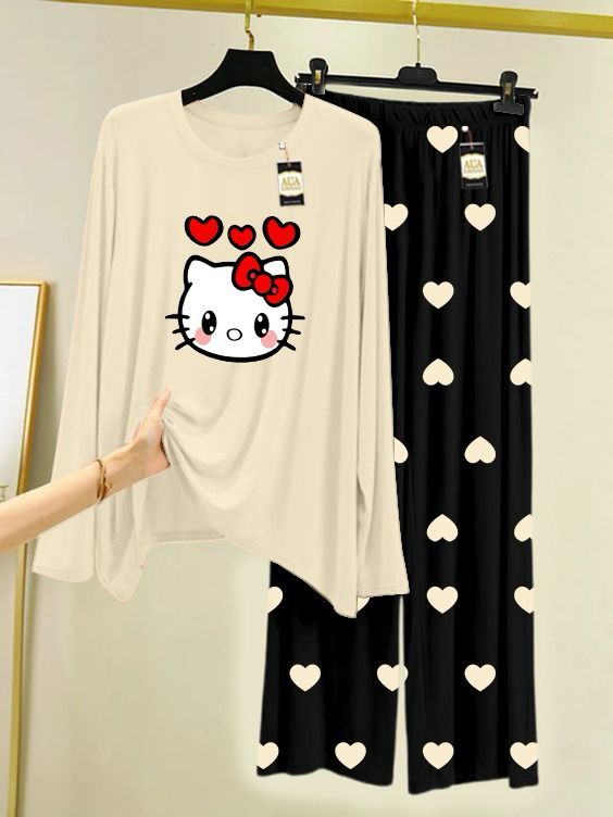 Lounge Wear New Category With Printed Trouser