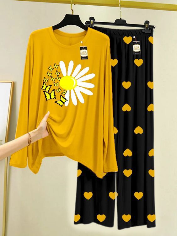 Lounge Wear New Category With Printed Trouser