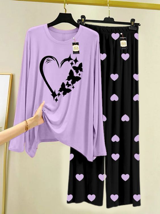 Lounge Wear New Category With Printed Trouser