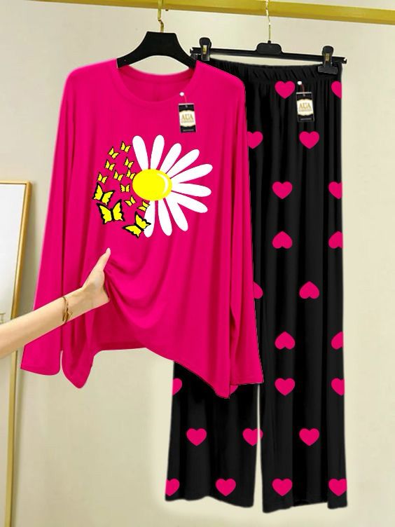 Lounge Wear New Category With Printed Trouser