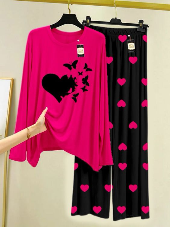 Lounge Wear New Category With Printed Trouser