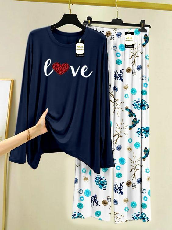 Lounge Wear New Category With Printed Trouser