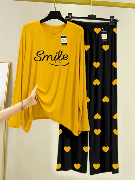 Lounge Wear New Category With Printed Trouser