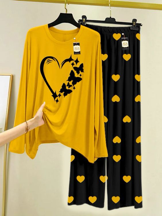 Lounge Wear New Category With Printed Trouser