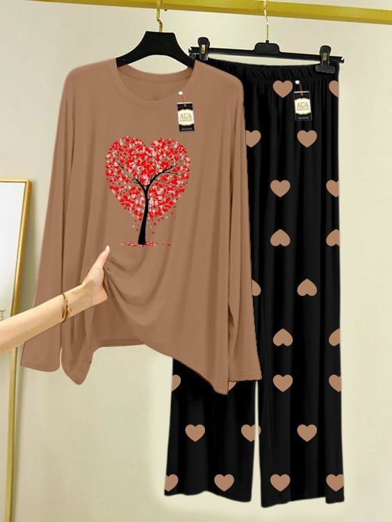 Lounge Wear New Category With Printed Trouser