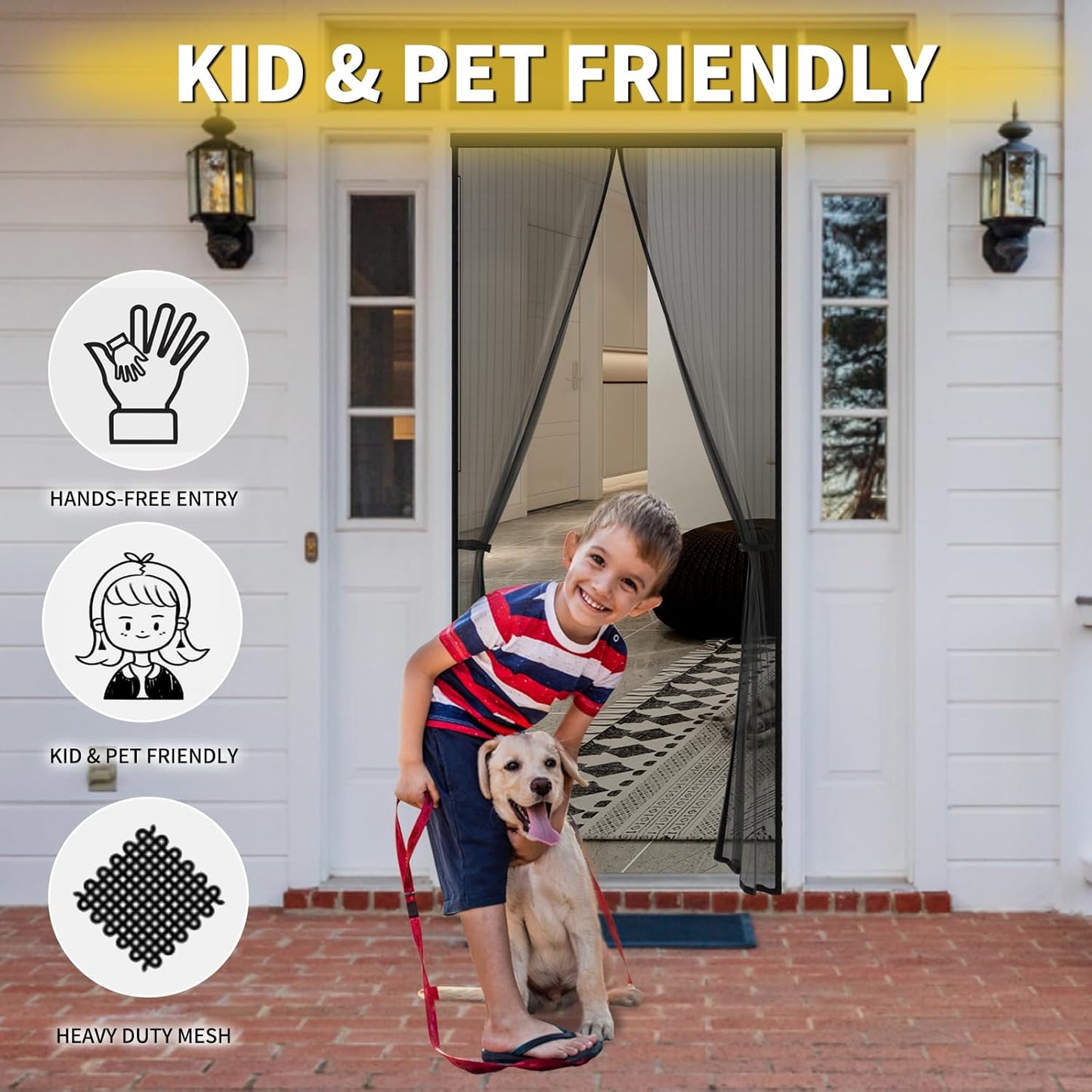 Magnetic Screen Door