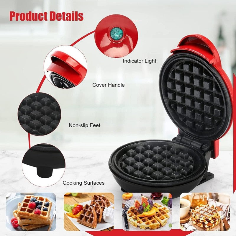 Mini Non-Stick Waffles Maker