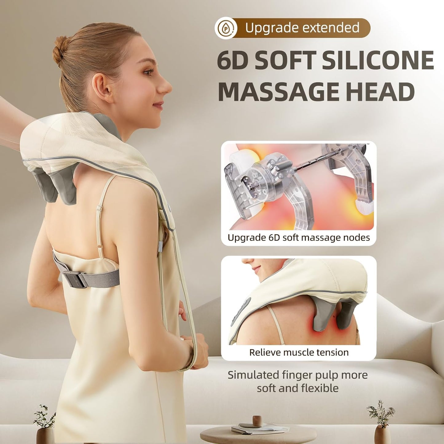 Neck & Shoulder Massager with Heat