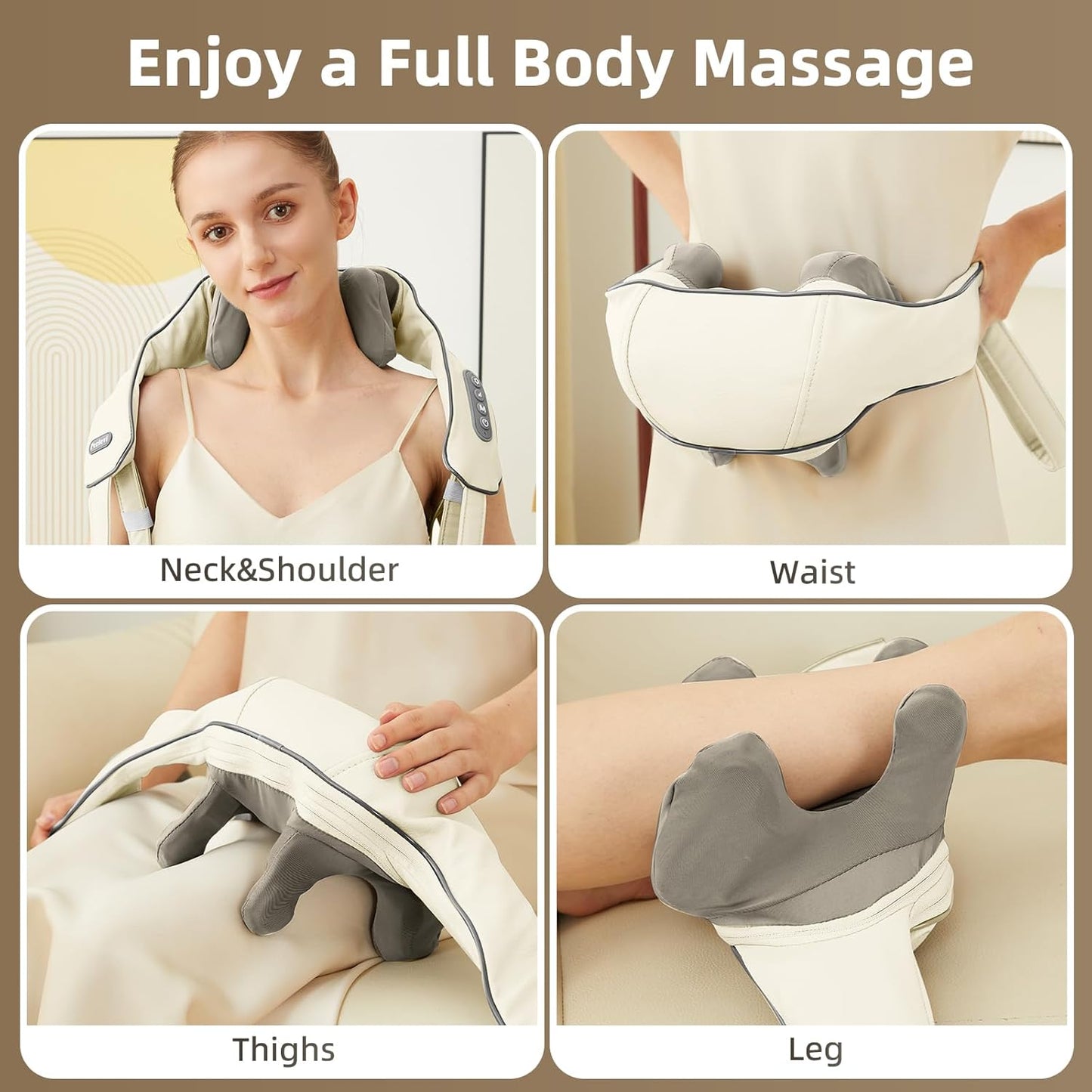 Neck & Shoulder Massager with Heat