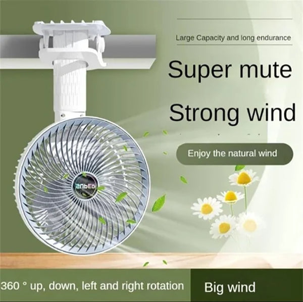 Portable Circulation Clamp Fan