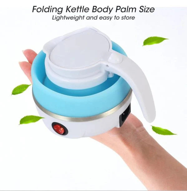 Portable Outdoor Foldable Silicone electric Kettle travel Mini Folding Electric Kettle | Travel Folding Electric Kettle