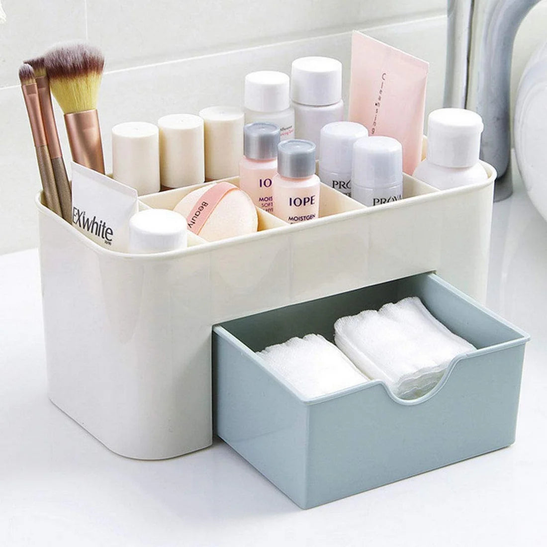 Single Drawer Multifunctional Cosmetic Organizer