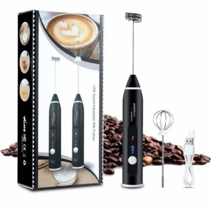 Stainless Steel Automatic Hand Held Electric Mixer - Mini Stirrer - electric beater