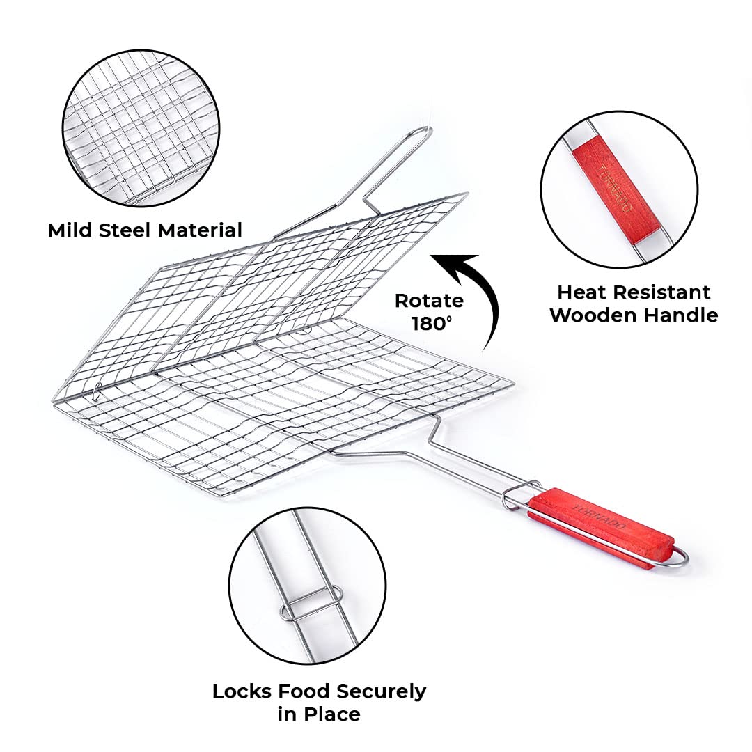 Steel Portable Barbecue BBQ Grill