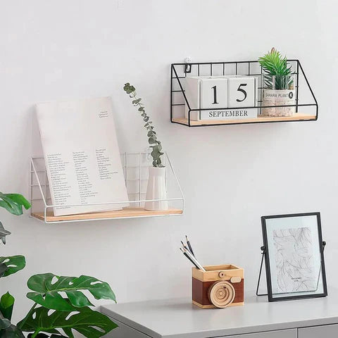 Wall Shelf Checks And Boxes