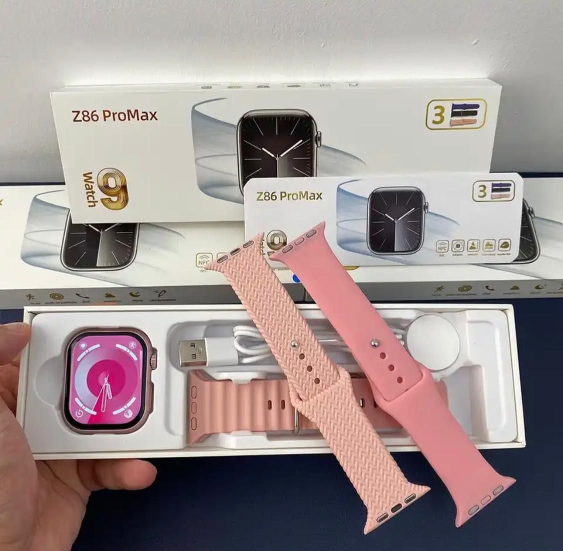 Z86 Pro Max Series 09 – AMOLED Wireless Smartwatch