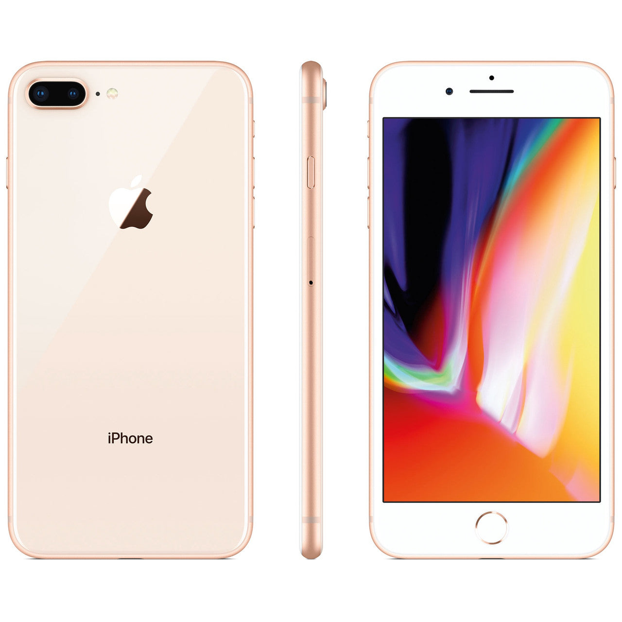 Apple iPhone 8 Plus (64GB/256GB) Non-PTA - Unlocked - Space Gray/Gold/Silver - 12MP Dual Cam - With Warranty