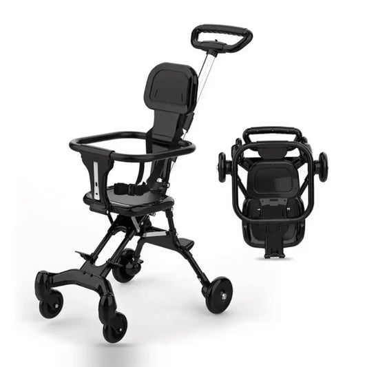 Baby Stroller - Foldable Four-wheeled Child Stroller