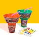 2 In 1 Popcorn Popper Bowl & Cold Drink Bottle