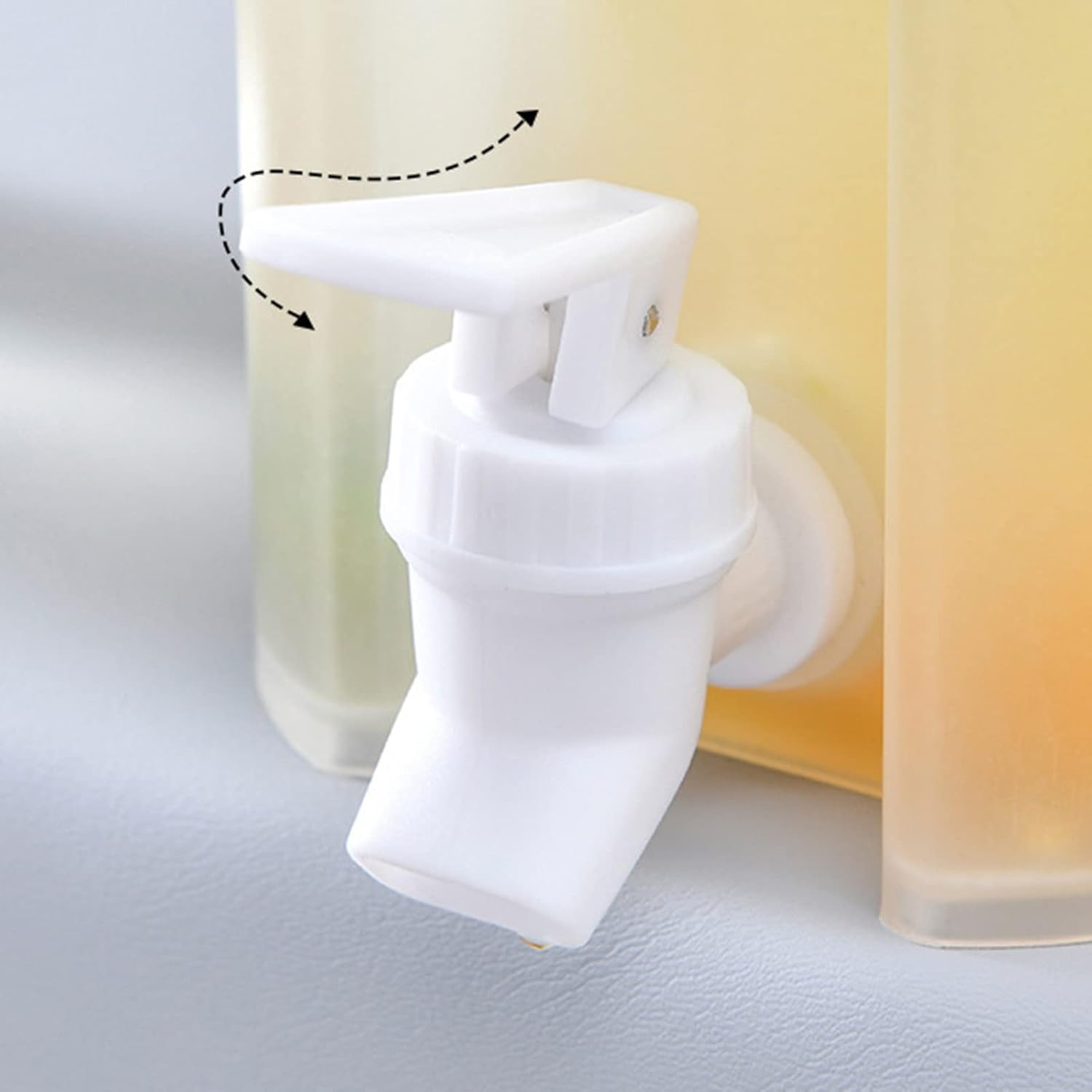 3.5L Drink Dispenser - Plastic Drinks Dispenser - Juice & Water Dispenser with Dual Use