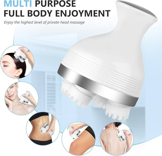 3D Electric Head Scalp Massager USB Charging