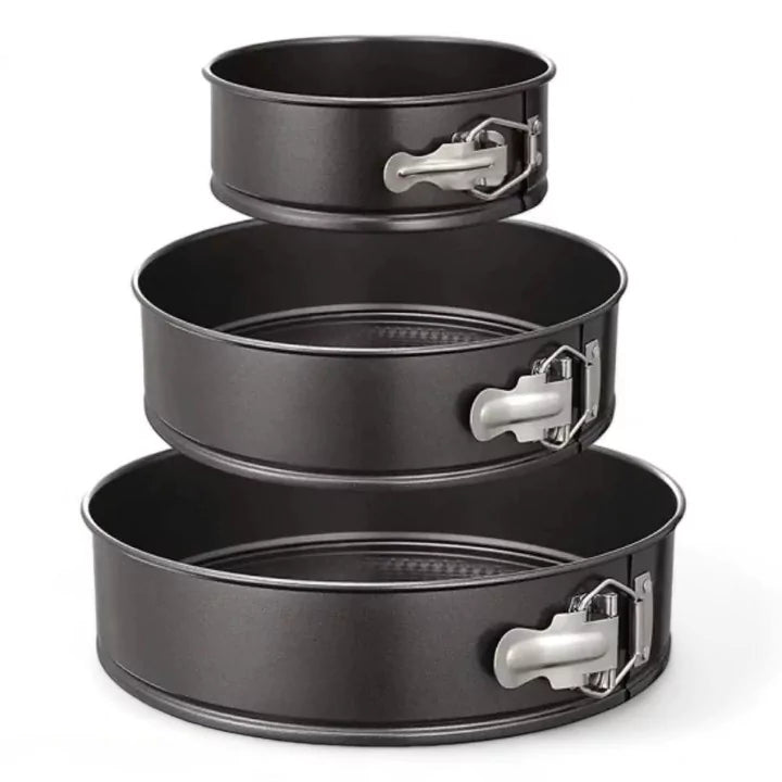 3 Pcs Non Stick Cake Pan Set