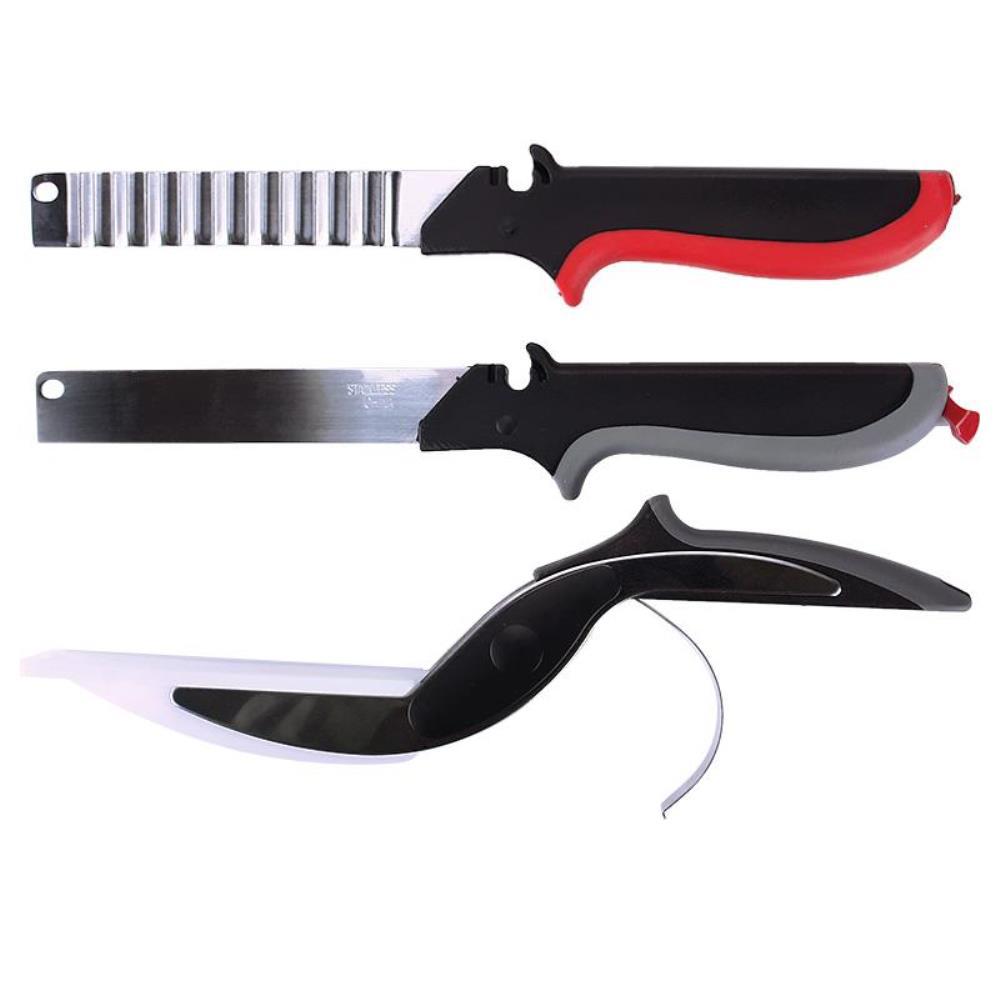 3in1 Clever Knife & Curve Cutter (Black)