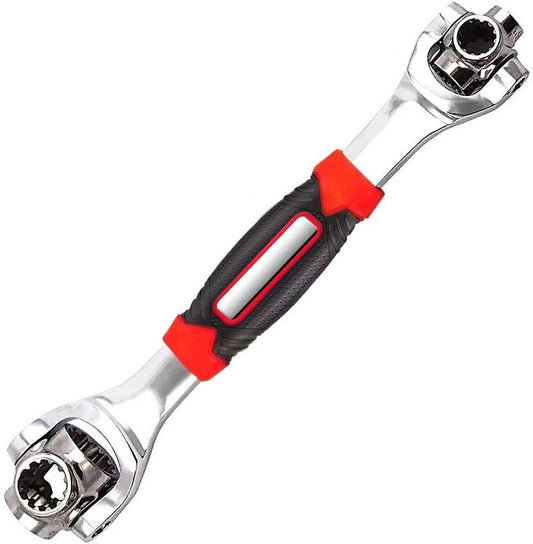 48-in-1 Universal Socket Wrench with 360° Rotating Head for Home and Car Repair