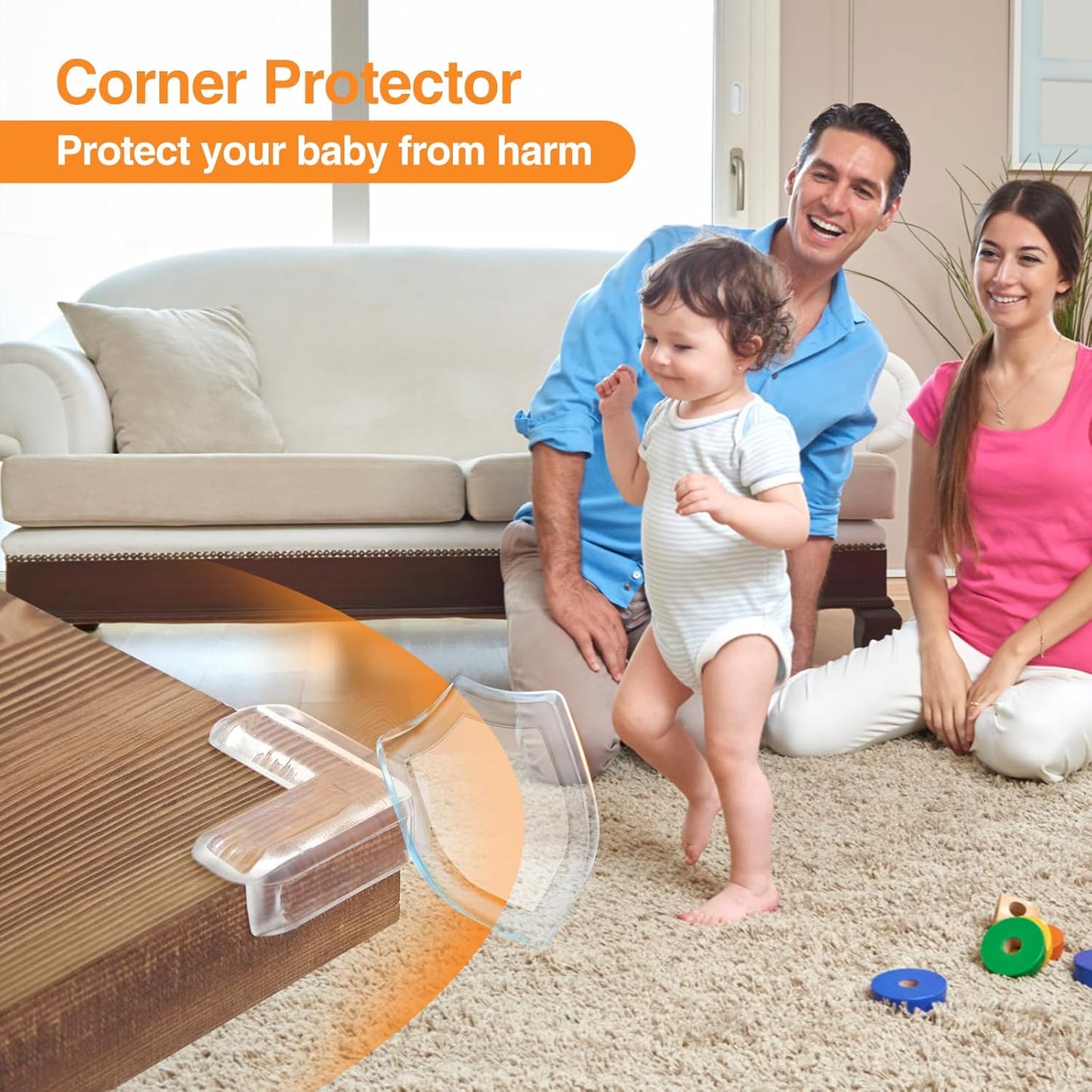 4 Pack Corner Protector for Baby