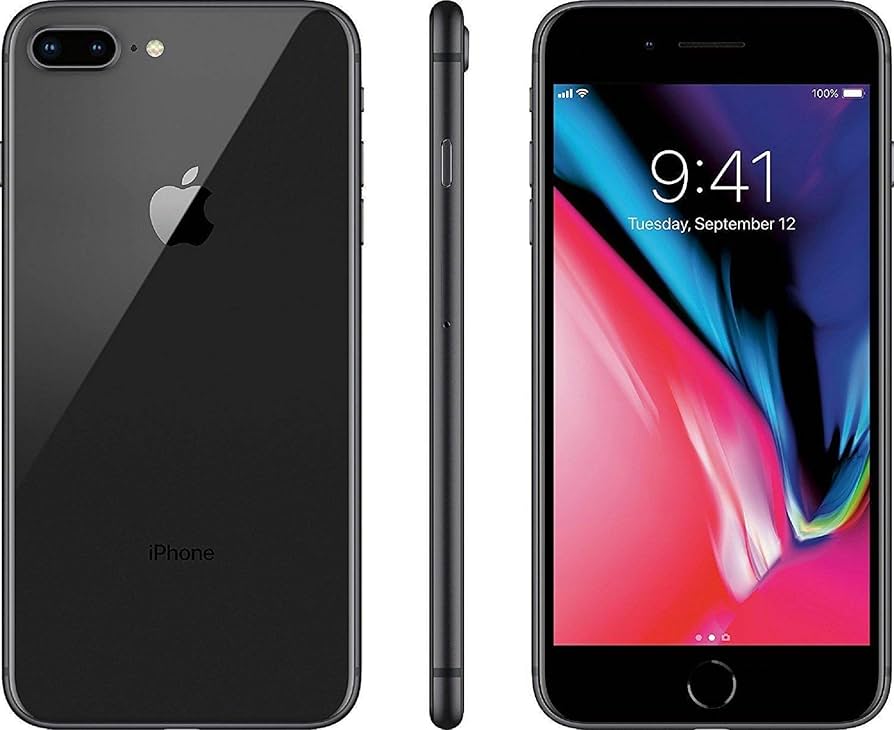 Apple iPhone 8 Plus (64GB/256GB) Non-PTA - Unlocked - Space Gray/Gold/Silver - 12MP Dual Cam - With Warranty