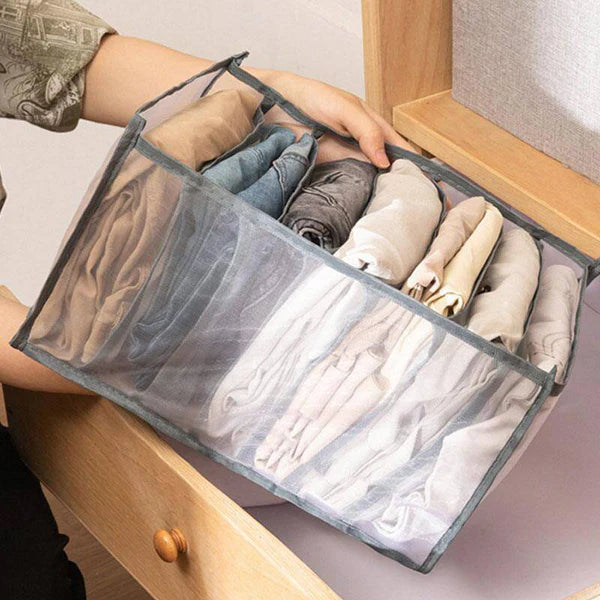 7 Grids Clothes & Jeans Organizers